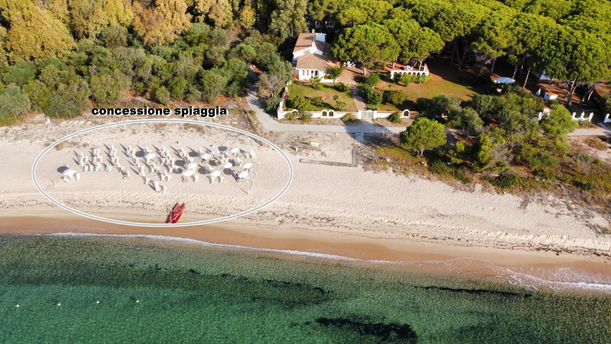 Hotel Mare Pineta Santa Margherita di Pula Esterno foto